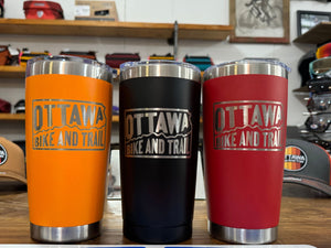 Ottawa Bike and Trail Shop Merch Logo Travel Mug 20oz