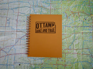 Ottawa Bike and Trail Shop Merch Ottawa Bike and Trail Lined Notebook