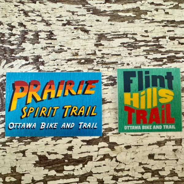 Ottawa Bike and Trail Shop Merch Trail Sticker