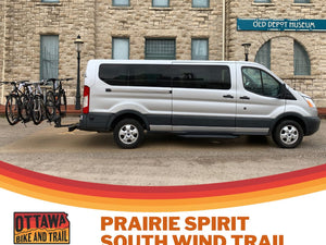 Ottawa Bike and Trail Transportation 08/26/2023 / Ottawa Prairie Spirit Southwind Express Shuttle