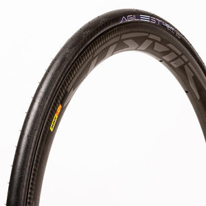 Panaracer Tires 23C Panaracer Agilest Light Road Tire 700C Folding Clincher ZSG AGILE Advanced Extra Alpha Cord Black