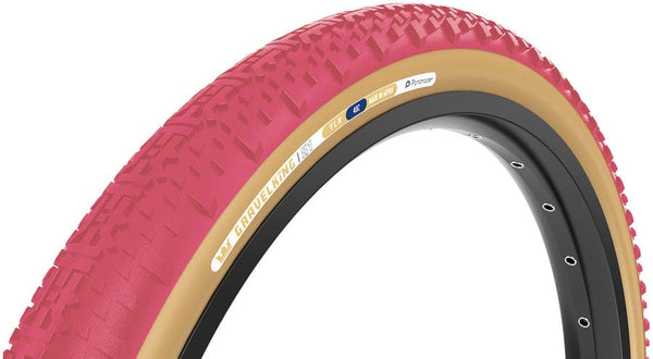Panaracer Tires 700X40 / Cranberry/Brown Panaracer GravelKing X1 700c Tire