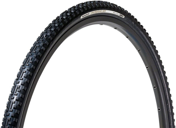 Panaracer Tires Black/Black Panaracer GravelKing EXT Plus Tire - 700 x 35, Tubeless, Folding, ProTite Protection