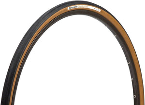 Panaracer Tires Black/Brown Panaracer GravelKing Slick Tire - 700c x 43, Tubeless, Folding