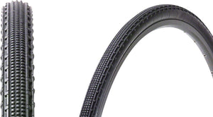 Panaracer Tires Panaracer GravelKing SK Tire - 700 x 38 Tubeless Folding Black