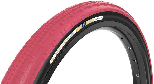 Panaracer Tires Panaracer GravelKing SK Tire - 700 x 45 Tubeless Folding Cranberry/Black