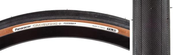 Panaracer Tires Panaracer GravelKing+ Slick 700x43 Tubeless Tire