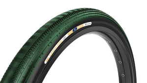 Panaracer Tires Panaracer GravelKing SS Tire - 700 x 40 Tubeless Folding British Racing Green/BLK