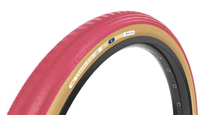 Panaracer Tires Panaracer GravelKing SS Tire - 700 x 45 Tubeless Folding Cranberry/Brown