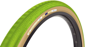 Panaracer Tires Panaracer GravelKing SS Tire - 700 x 45 Tubeless Folding Matcha/Brown