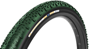 Panaracer Tires Panaracer GravelKing X1 Tire - 700 x 40 Tubeless Folding British Racing Green/BLK