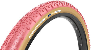 Panaracer Tires Panaracer GravelKing X1 Tire - 700 x 40 Tubeless Folding Sakura/Brown