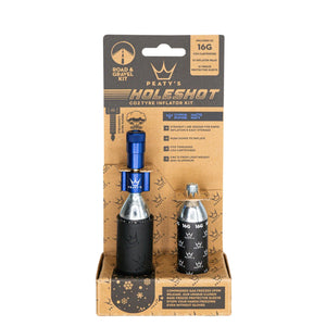 Peaty's CO2 Inflators/Cartridges Navy Peaty's Holeshot CO2 Gravel & Road Tire Inflator