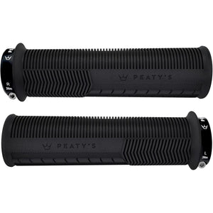 Peaty's Lock-On Grips Thick / Black Peaty's Monarch Mushroom Lock-On Grips