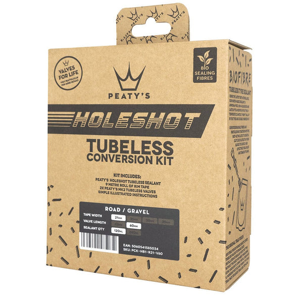 Peaty's Tubeless Tape 60Mm / 21Mm Peaty's Holeshot Tubeless Conversion Kit