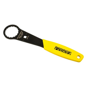 Pedros Exclude Pedros Pro BB Socket Wrench Bottom Bracket Wrench Yellow/Black 16-Notch 44mm 6460242 3/8`