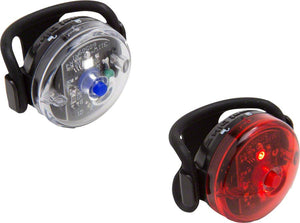 Planet Bike Lights Planet Bike Beamer 1/Blinky 3 Headlight/Taillight Set - Black