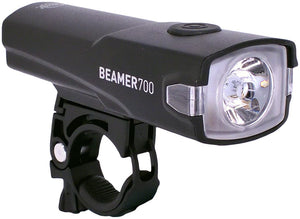 Planet Bike Lights Planet Bike Beamer 700 Headlight - 700 Lumen USB Rechargable Black