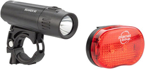 Planet Bike Lights Planet Bike Beamer 80 Headlight and Blinky 3 Taillight Set