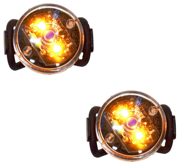 Planet Bike Lights Planet Bike Button Blinky Side Light Set Amber