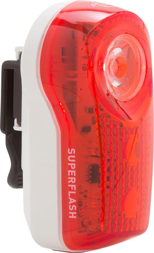 Planet Bike Lights Superflash / Red/White / 7 Planet Bike Superflash Taillight