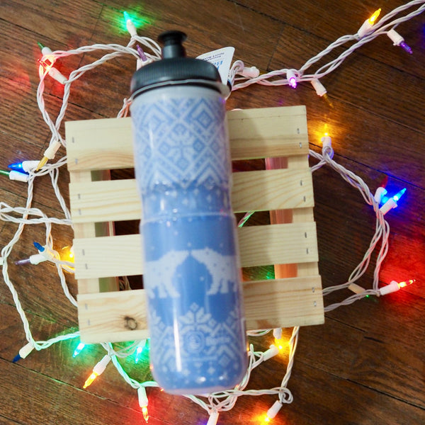 Polar Bottles Water Bottle Winter Wonderland Polar Limited Edition 24 oz Holiday Bottle