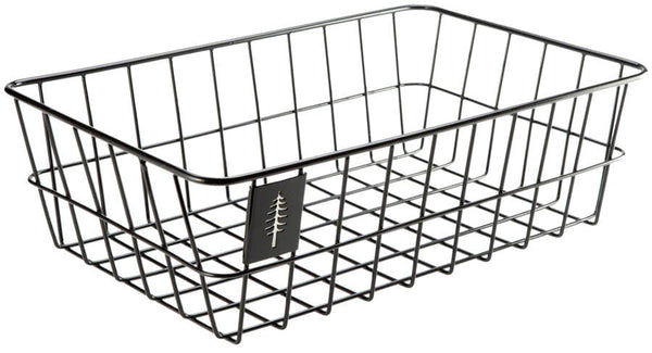 Portland Design Works Baskets and Accessories Black Portland Design Works Timber to Town ZigZag Basket