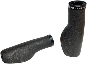 Portland Design Works Grips Black Portland Design Works Cork Chop Grips