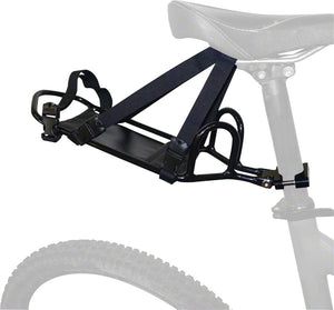 Portland Design Works Seatpost Parts and Accessories Portland Design Works Bindle Seatpost Rack: Black