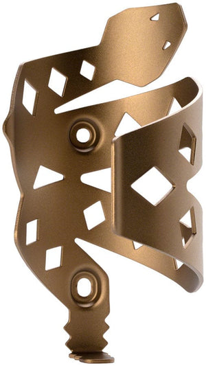 Portland Design Works Water Bottle Cages PDW Rattlesnek Kej Water Bottle Cage - Desert Gold Left Opening