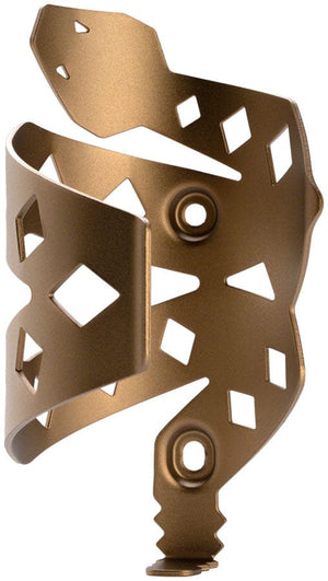 Portland Design Works Water Bottle Cages PDW Rattlesnek Kej Water Bottle Cage - Desert Gold Right Opening