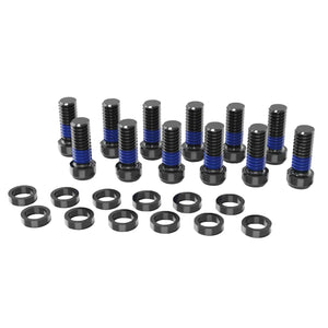 Praxis Works Pedal Parts & Accessories Threaded Praxis Works Brodium Pedal Pin Kit 12/Count