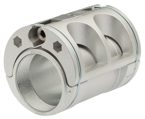 Problem Solvers Bottom Brackets Silver Problem Solvers Bushnell Eccentric Lightweight Bottom Bracket - 68mm x 54mm