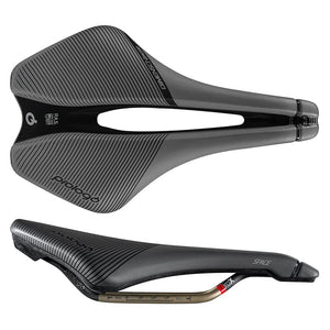 Prologo Saddles Prologo Dimension Space Tirox Road/Mtb Tirox Light Foam Microfiber Grey/Black 245mmx153mm 202g PAS