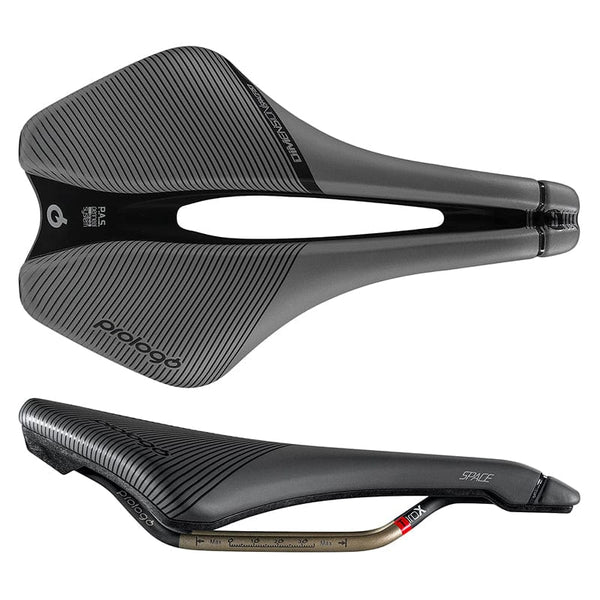 Prologo Saddles Prologo Dimension Space Tirox Road/Mtb Tirox Light Foam Microfiber Grey/Black 245mmx153mm 202g PAS