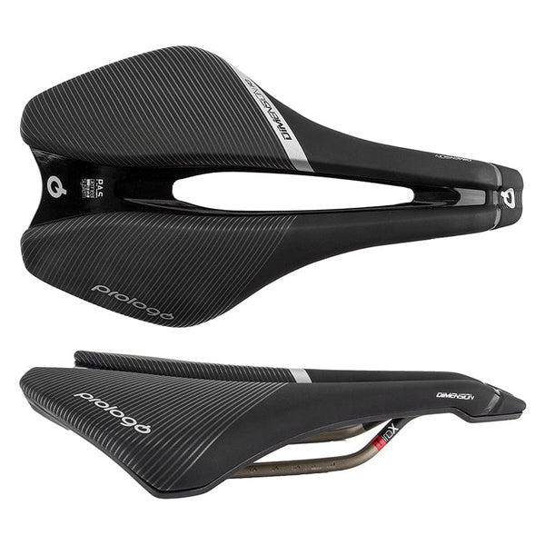 Prologo Saddles Prologo Dimension Tirox  Tirox Light Foam Microfiber Black 245mmx143mm PAS