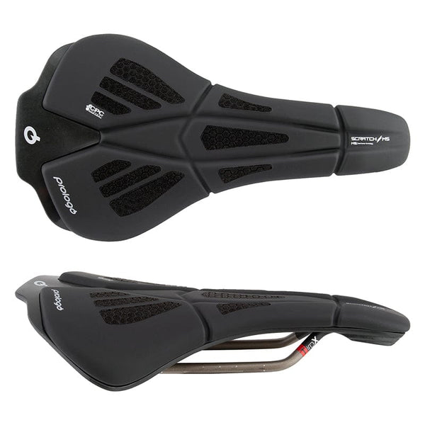 Prologo Saddles Prologo Scratch M5 CPC Road/Off-Road Tirox MSS Hard Black 250mmx140mm 192g CPC