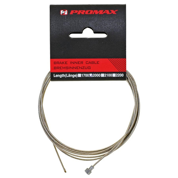 Promax Brake Cables Promax 2000PG Brake Cable 1.5mm 2000mm Stainless Steel Road Unit