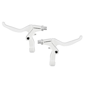 Promax Brake Levers White Promax 3 Finger Levers - Pair