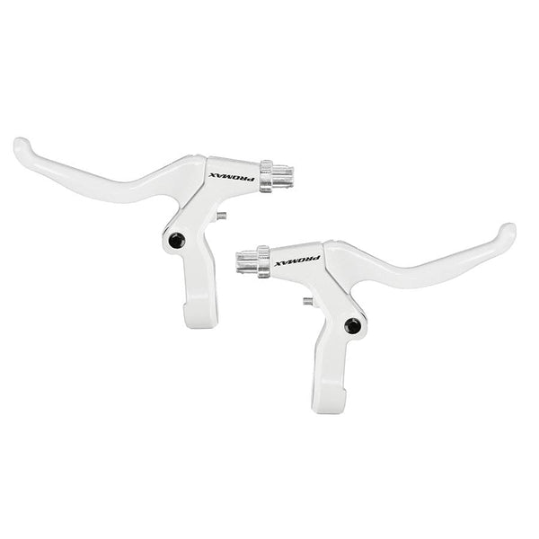 Promax Brake Levers White Promax 3 Finger Levers - Pair
