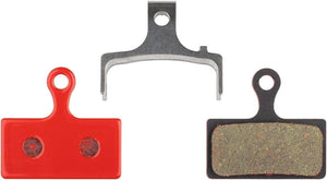 Promax Disc Brake Pads Promax PD252S Disc Brake Pad - Semi-Metallic Steel Backed Fits Shimano XTR M985 M9000