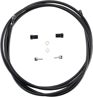 Promax Disc Hose and Parts Promax Solve / DSK-923 Hydraulic Disc Brake Hose Kit Black 2000mm