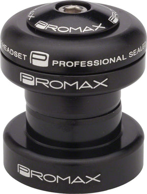 Promax Headsets Promax PI-1 Alloy Sealed Bearing 1" Press in Headset Black