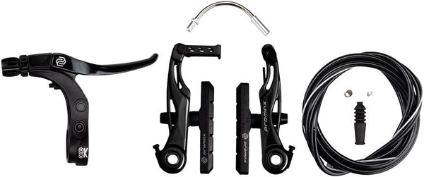 Promax Linear Pull Brakes 85Mm / Black Promax P-1/Click V-Point Linear Pull Brake Kit