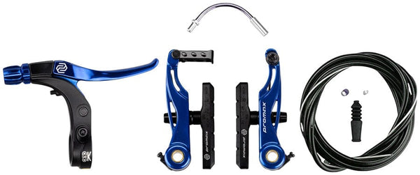 Promax Linear Pull Brakes 85Mm / Blue Promax P-1/Click V-Point Linear Pull Brake Kit