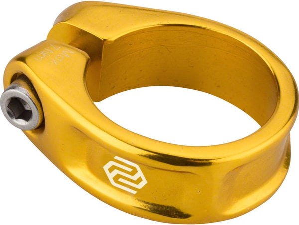 Promax Seatpost Parts and Accessories 31.8Mm / Gold Promax FC-1 Seatpost Clamp - Bolt-On