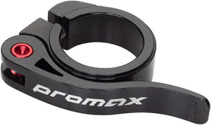 Promax Seatpost Parts and Accessories 31.8Mm Promax 335QX Seatpost Clamp - QR, Black