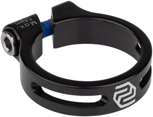 Promax Seatpost Parts and Accessories 34.9Mm Promax MX-112C Seatpost Clamp - Bolt-On, Black