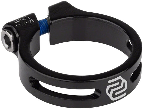 Promax Seatpost Parts and Accessories 34.9Mm Promax MX-112C Seatpost Clamp - Bolt-On, Black