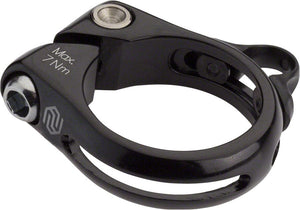 Promax Seatpost Parts and Accessories Promax DP-1 Dropper Seatpost Clamp - 34.9mm Bolt-On Black